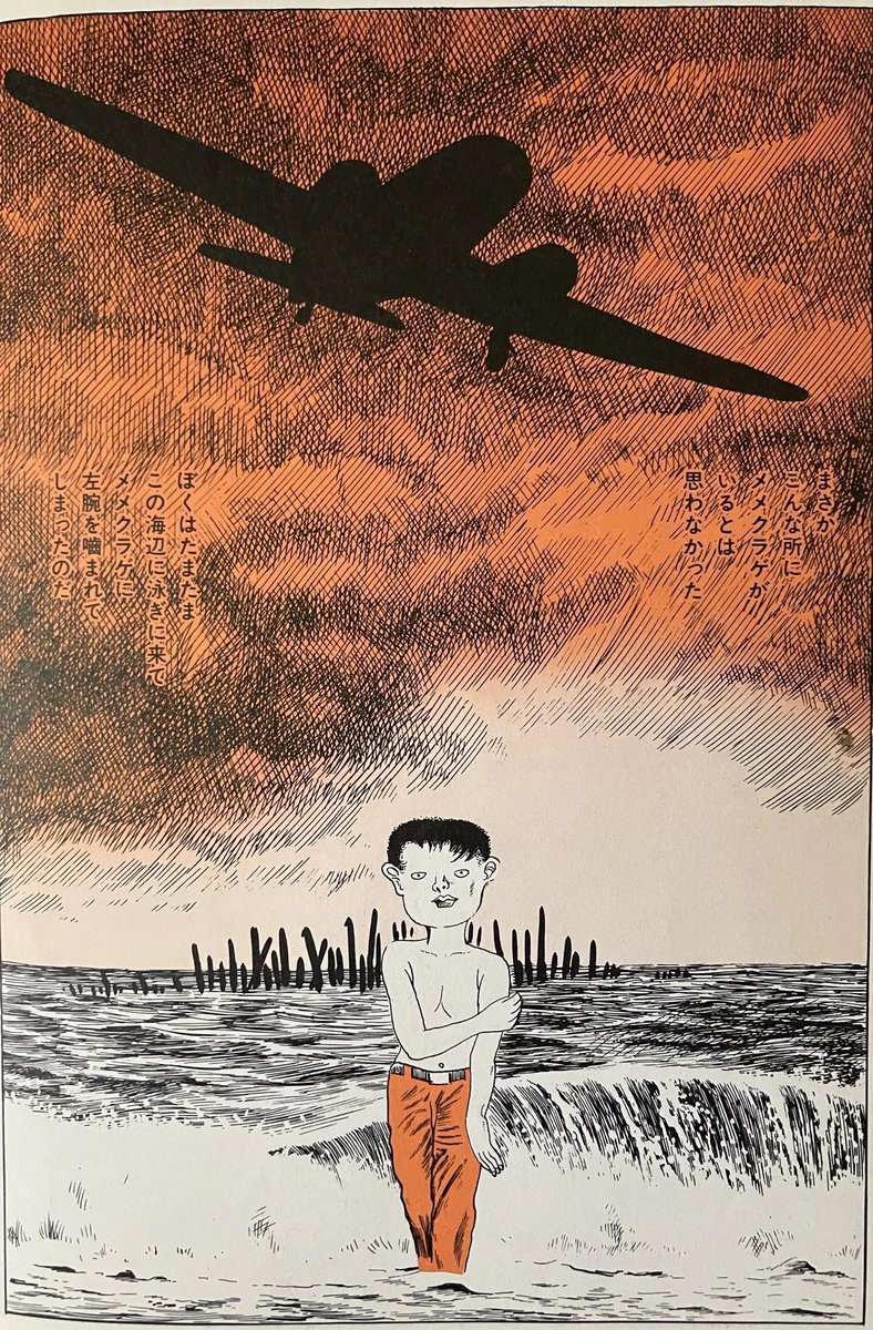 つげ義春のねじ式のオマージュなんじゃないかな。