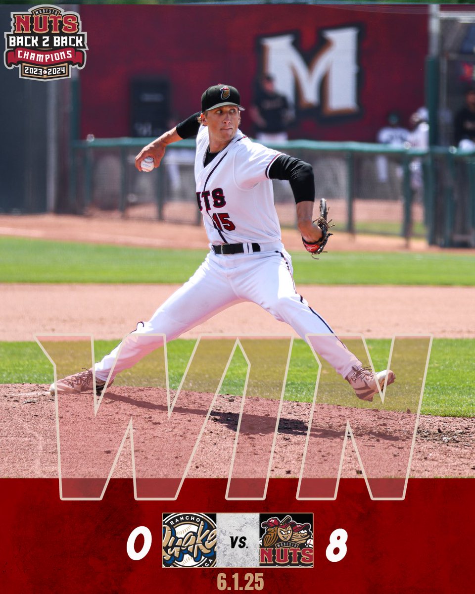 Modesto Nuts (@modestonuts) on Twitter photo Nuts win!!!
Finish with a series split against the <a href="/RCQuakes/">Rancho Cucamonga Quakes</a> this is the final time the Quakes will visit John Thurman Field in the regular season. Nuts win!!!
Finish with a series split against the <a href="/RCQuakes/">Rancho Cucamonga Quakes</a> this is the final time the Quakes will visit John Thurman Field in the regular season.