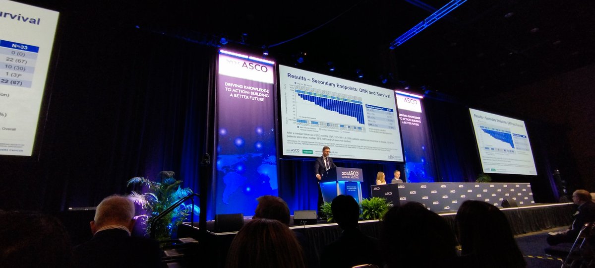 ACortelliniMD's tweet image. Pleasure to see @MarcelloTiseo at #ASCO2025 presenting the ALNEO academic study by the @GOIRC2015 group and making the whole 🇮🇹 thoracic oncogy community proud!
@ASCO @ALKpositiveINT
