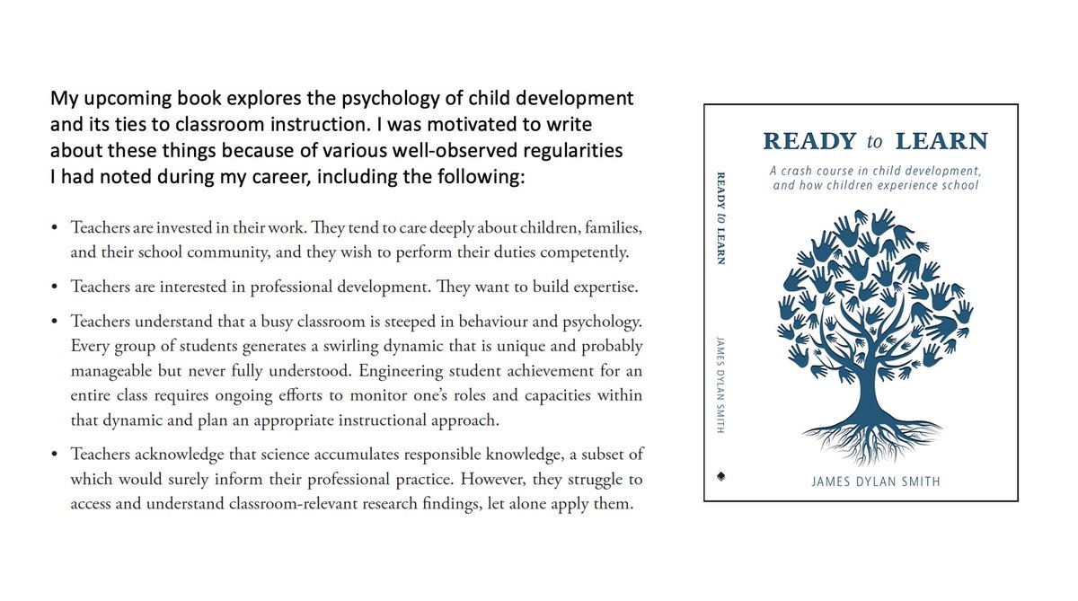warmMagnet's tweet image. &quot;Ready to Learn&quot; has been written for an unusually broad audience, but with school-based educators foremost in mind.