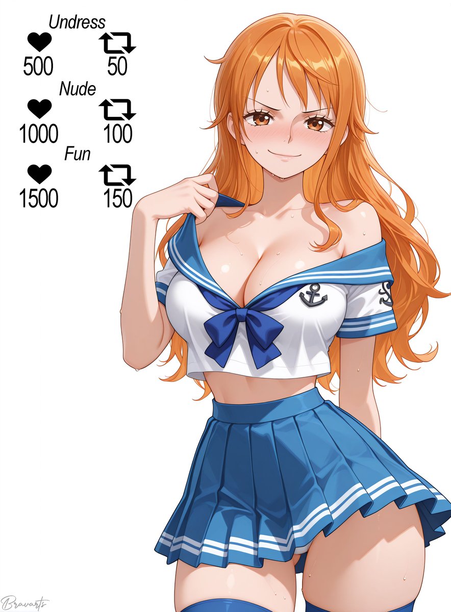 bravartys's tweet photo. Nami | One Piece https://t.co/Yjq9CNOkjP