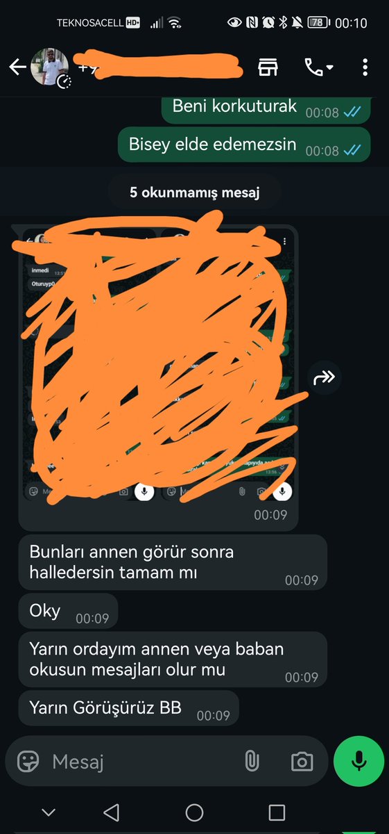 userbabapirojsh's tweet photo. ARKADASLAR SESİMİ DUYURUN LÜTFEN BİR OROSPU ÇOCUĞU TARAFINDAN TEHTİT EDİLİYORUM KURTULAMIYORUM KENDİSİNDEN https://t.co/4SQGSMjFdb