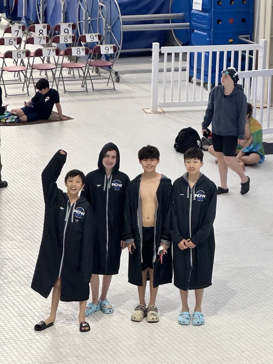 MAC Rising Stars Meet - Markham this weekend. GO ROW! #rowswimclub #swimmeet