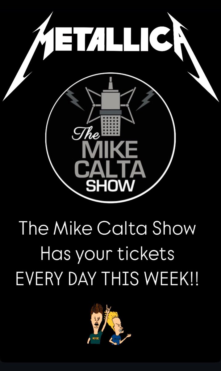 #Metallica #Tampa #themikecaltashow