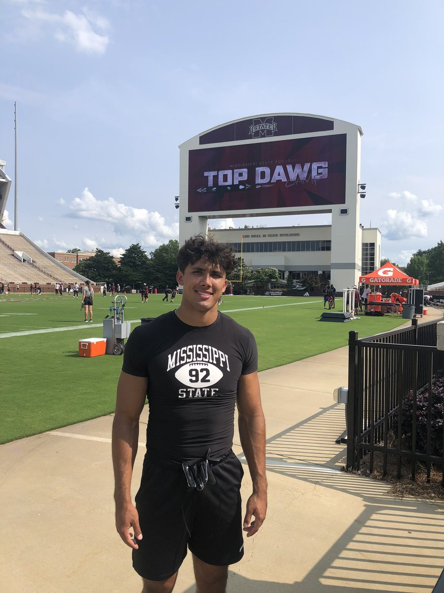 Cooper Crosby (@cooperhcrosby) on Twitter photo Thanks <a href="/HailStateFB/">Mississippi State Football</a> for having me at the Top Dawg camp today! <a href="/Coach_Leb/">Jeff Lebby</a> <a href="/AnthonyJTucker/">Anthony Tucker</a> <a href="/MacCorleone74/">Rion (Ree-un) Young</a> <a href="/coach_pennock/">Blake Pennock</a> Thanks <a href="/HailStateFB/">Mississippi State Football</a> for having me at the Top Dawg camp today! <a href="/Coach_Leb/">Jeff Lebby</a> <a href="/AnthonyJTucker/">Anthony Tucker</a> <a href="/MacCorleone74/">Rion (Ree-un) Young</a> <a href="/coach_pennock/">Blake Pennock</a>