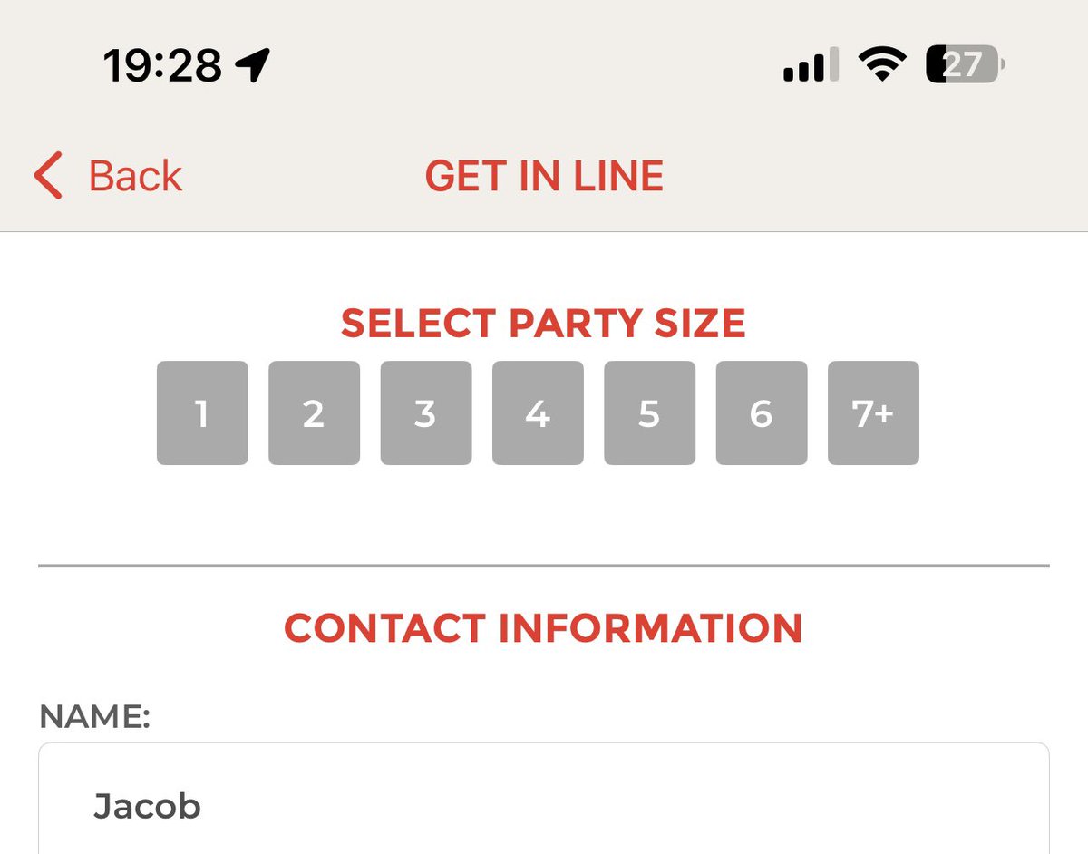 NetworkingProbs's tweet photo. @Chilis why do you offer the 7+ party size, that instructs you to call the restaurant, just for them say that they don’t do call ahead seating for that size? https://t.co/fmDOOXfGQR