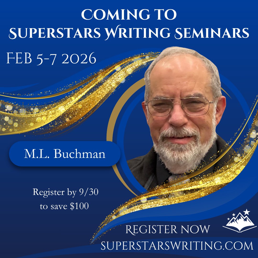 SuperstarsWrite's tweet image. Learn the business of writing from experienced professionals, including @mlbuchman at Superstars Writing Seminars! Registration for February 2026 is live now: superstarswriting.com #writingconference #writercommunity