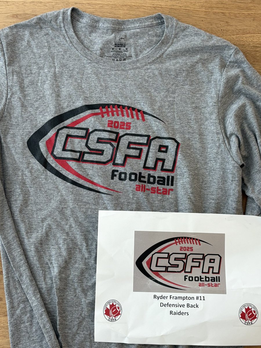 After a hard fought season, I am proud to have been named a CSFA All-Star for the second year in a row