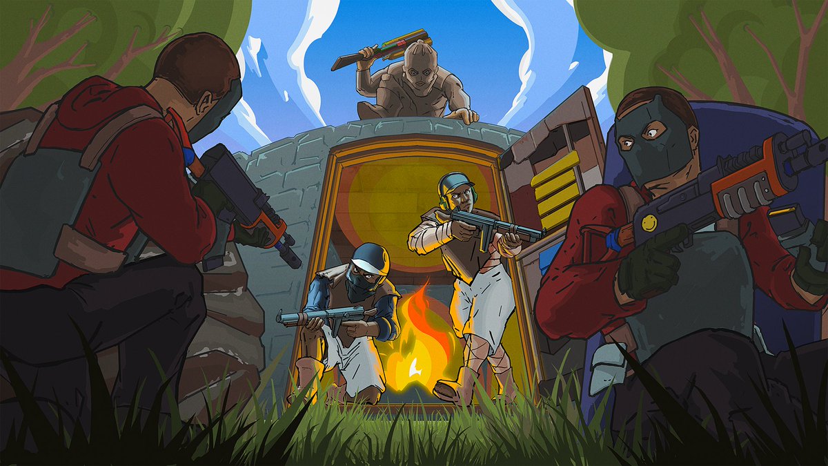 My first EVER rust wipe video! I hope you guys enjoy it! We were surrounded by the entire server. Will we survive? 🙀

🎨by <a href="/Soszynic/">Sosz</a> 

WATCH NOW! 👉 youtu.be/ALmH-kINbUs