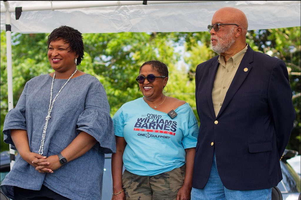 BGThompsonMS's tweet image. I had a great weekend with my community, spreading the word, showing up, and pushing for change. I went to the State of the People Power Tour at Tougaloo and rolled down to Gulfport with Stacey Abrams to support Sonya Williams Barnes for Mayor. Let’s keep the momentum going!