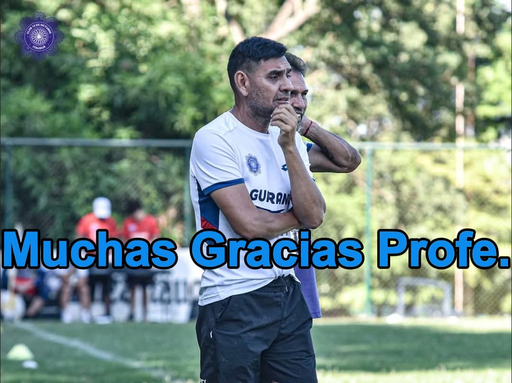 12deOctubreI's tweet photo. Muchas Gracias Profe. 
Agradecemos al Profesor Edgar Denis y todo su cuerpo técnico por el trabajo realizado a frente de la institución.
Le deseamos el mayor éxito posible en su carrera profesional. https://t.co/GvASCru2O1
