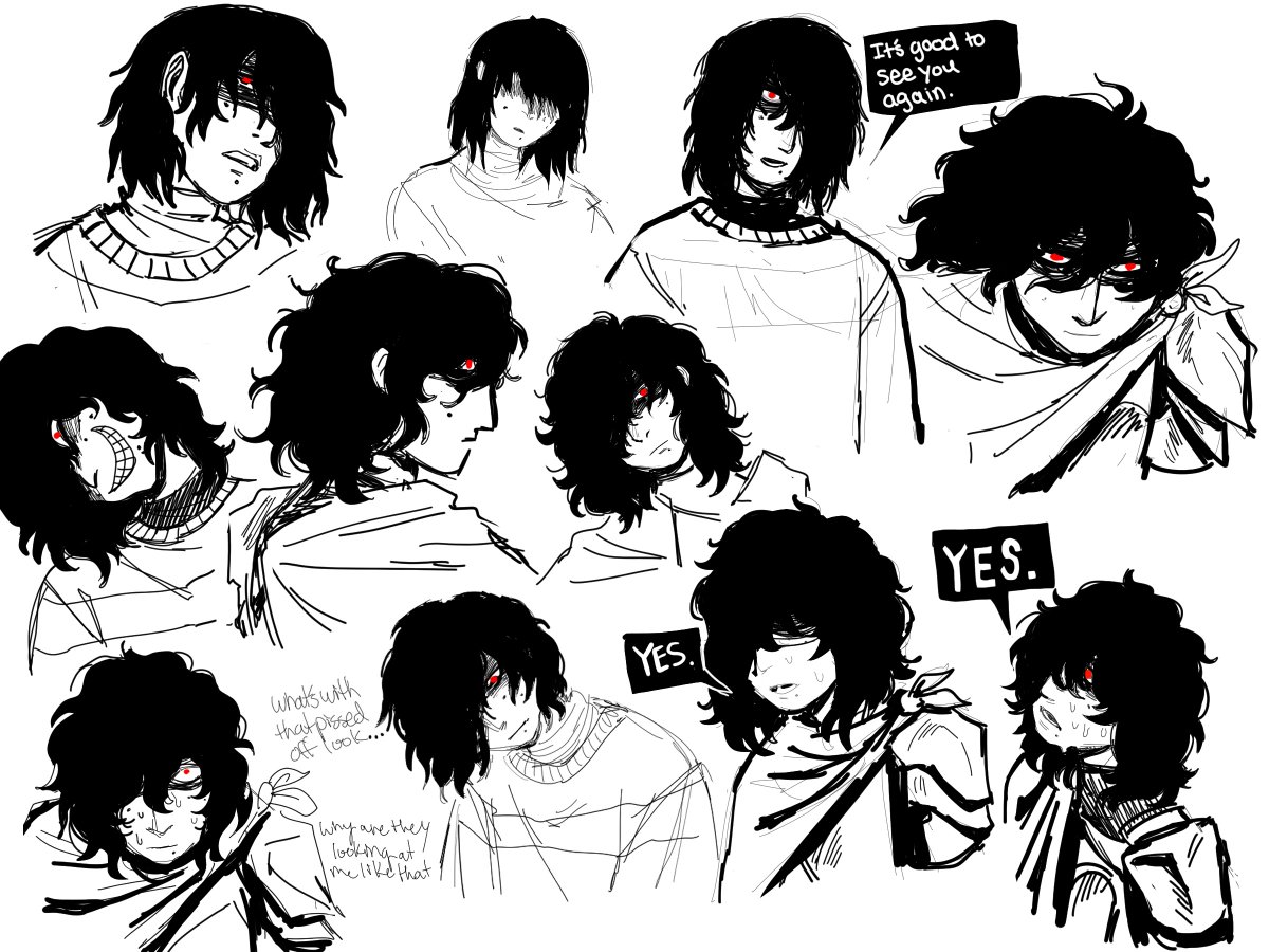 more kris :) i hc that they do the weird fami head tilt lol
#deltarune