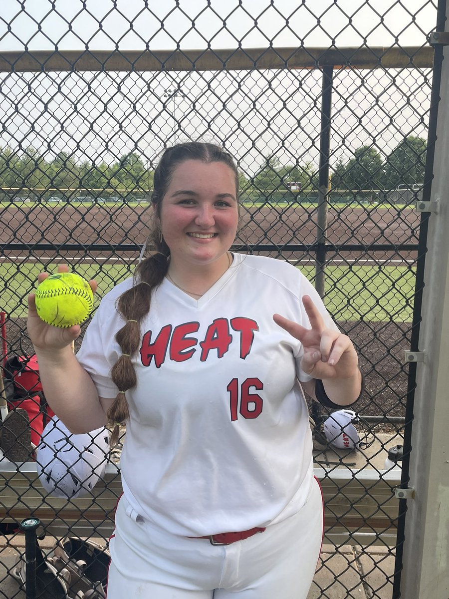 Heat win big in the semis. <a href="/FischerAliviah/">Aliviah Fischer</a> with her 2nd 💣of the day. 2 hits each for Fischer, <a href="/paige_brayy/">Paige Bray</a> &amp; <a href="/IsabelleHo32414/">Isabelle Hochmuth</a>. I xtra base hits by <a href="/MadisenMeyer27/">Madisen Meyer</a> &amp; <a href="/MWilken2026/">Maddy Wilken</a>. <a href="/ella_wilson08/">Ella Wilson</a> tossed a 3 hit shutout.