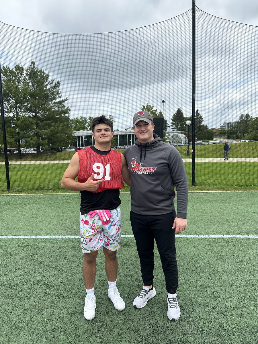 hugh_stone (@hugh_stone88) on Twitter photo Had fun at Marist today. Big thank you to <a href="/CoachMangas/">Robbie Mangas</a> and <a href="/CoachMWillis/">Mike Willis</a> for having me on campus. Enjoyed competing and showcasing my self today! <a href="/Coach__Trox/">John Troxell</a> <a href="/CoachBarr74/">PJ Barr</a> <a href="/CoachTurch/">Nick Turchyn</a> <a href="/CoachBozym/">Bobby Bozym</a> <a href="/coachkeithclark/">Keith Clark</a> <a href="/Coach_McCrann/">Dalton McCrann</a> Had fun at Marist today. Big thank you to <a href="/CoachMangas/">Robbie Mangas</a> and <a href="/CoachMWillis/">Mike Willis</a> for having me on campus. Enjoyed competing and showcasing my self today! <a href="/Coach__Trox/">John Troxell</a> <a href="/CoachBarr74/">PJ Barr</a> <a href="/CoachTurch/">Nick Turchyn</a> <a href="/CoachBozym/">Bobby Bozym</a> <a href="/coachkeithclark/">Keith Clark</a> <a href="/Coach_McCrann/">Dalton McCrann</a>