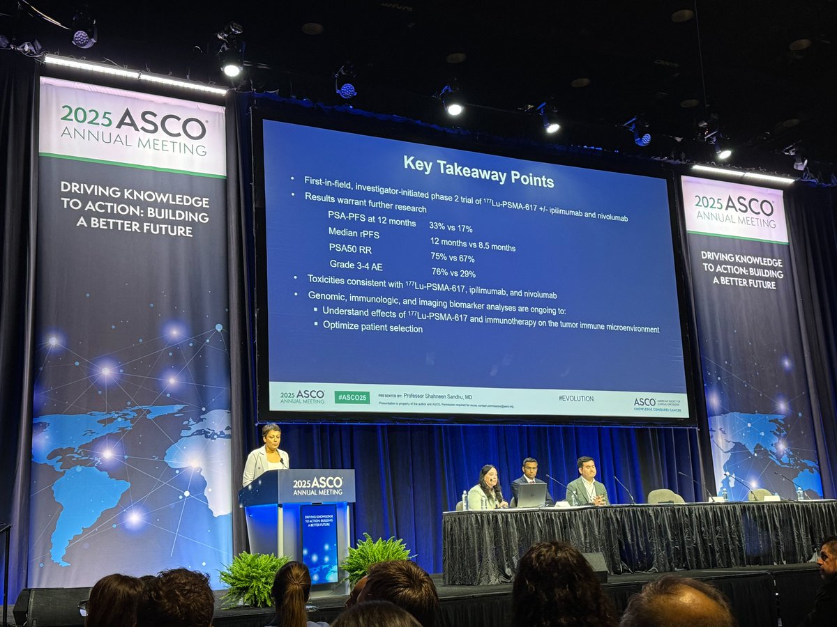 ANZUP (@anzuptrials) on Twitter photo Congrats to our @ANZUPTrials #EVOLUTIONtrial for on their oral presentation by <a href="/SandhuShahneen/">A/Prof. Shahneen Sandhu</a> @ASCO25. This Phase 2 #ProstateCancer trial is supported by <a href="/PCFA/">PCFA</a> and collaborators <a href="/TrialsCentre/">NHMRC CTC</a> <a href="/bmsnews/">Bristol Myers Squibb</a> <a href="/Novartis/">Novartis</a> Thanks Study Co-Chair <a href="/drlouiseemmett/">Louise Emmett</a> & <a href="/CancerAustralia/">Cancer Australia</a> <a href="/Prof_IanD/">Ian Davis (Bluesky @profiand)</a> Congrats to our @ANZUPTrials #EVOLUTIONtrial for on their oral presentation by <a href="/SandhuShahneen/">A/Prof. Shahneen Sandhu</a> @ASCO25. This Phase 2 #ProstateCancer trial is supported by <a href="/PCFA/">PCFA</a> and collaborators <a href="/TrialsCentre/">NHMRC CTC</a> <a href="/bmsnews/">Bristol Myers Squibb</a> <a href="/Novartis/">Novartis</a> Thanks Study Co-Chair <a href="/drlouiseemmett/">Louise Emmett</a> & <a href="/CancerAustralia/">Cancer Australia</a> <a href="/Prof_IanD/">Ian Davis (Bluesky @profiand)</a>