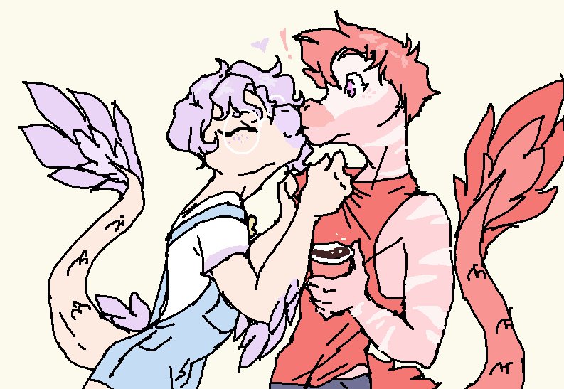 trish dared sage to give reed a smooch