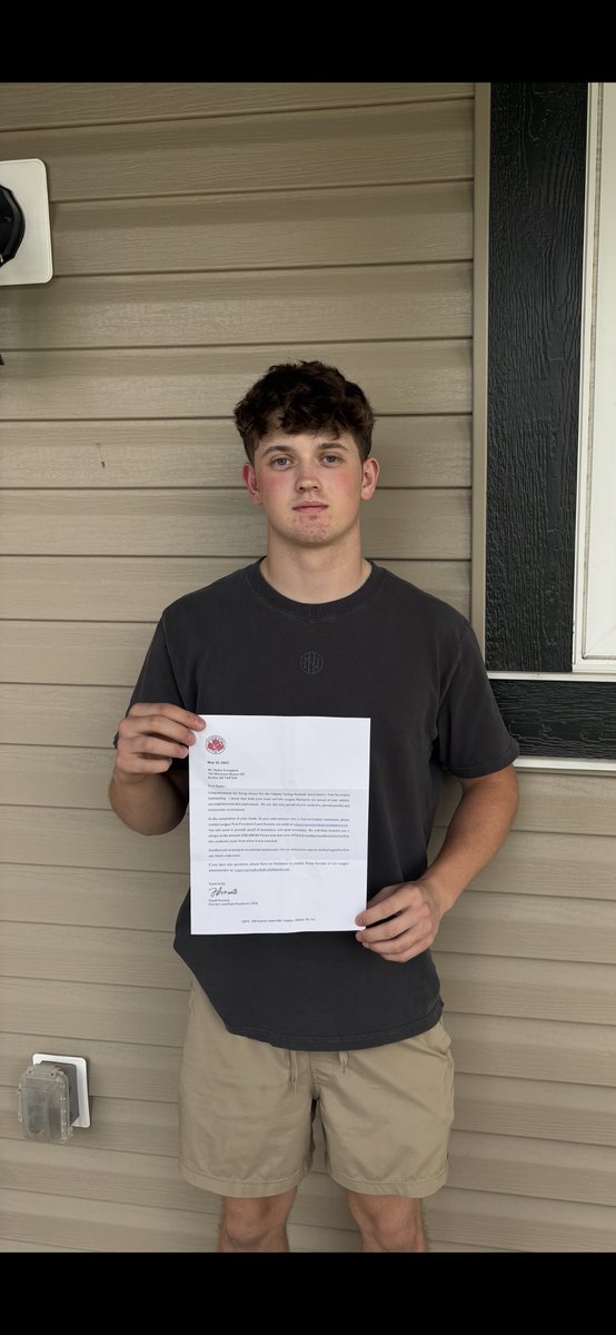 Blessed to have been picked by the Calgary Spring Football Association to receive a post secondary scholarship‼️