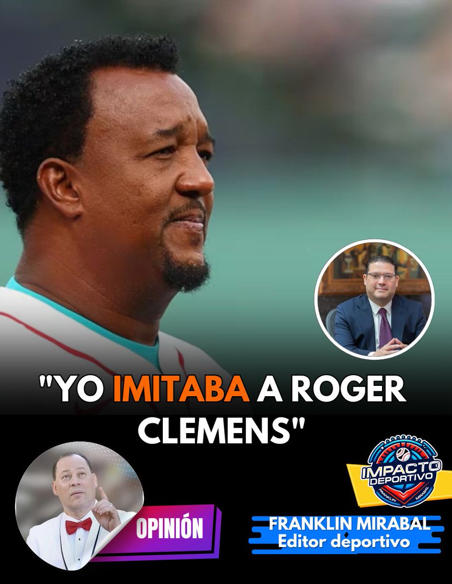Exclusiva, Pedro imitaba a Clemens!!!. En el podcast de Yayo Pinto, Pedro  Martínez reveló su admiración por Roger Clemens. Clemes le dijo una vez que  disfruta de su juego. Y Pedro le, image size:930x1200
