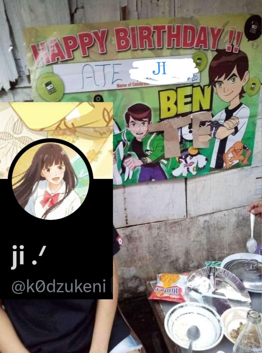 cherielette's tweet photo. HAPPY BIRTHDAYYYYYYYYYYYYYYYYY @k0dzukeni, ito po #SIMPLENG handaan namen from mds,, kau na mag slice ng hatdog haha HBD JIIIII I LOVE U LAM MO NA YANNNNNNNNNN 🥺🥺🥺🥺 https://t.co/H50n9C6LAI