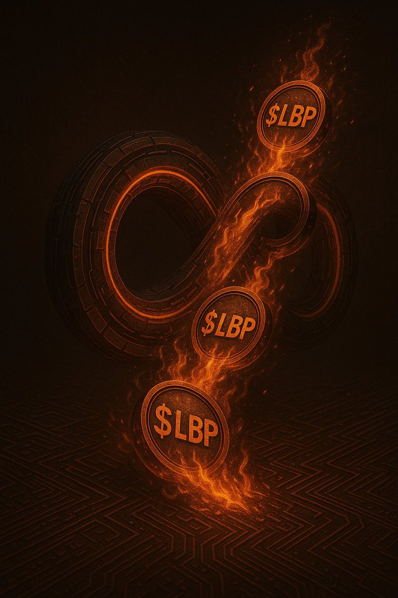 9h in — $LBP is live and the burn cycle has already burned 2 rounds, totaling ~1.3% of the supply all with zero tax.

LP tokens are vanishing fast. A supply shock is loading. 🌀