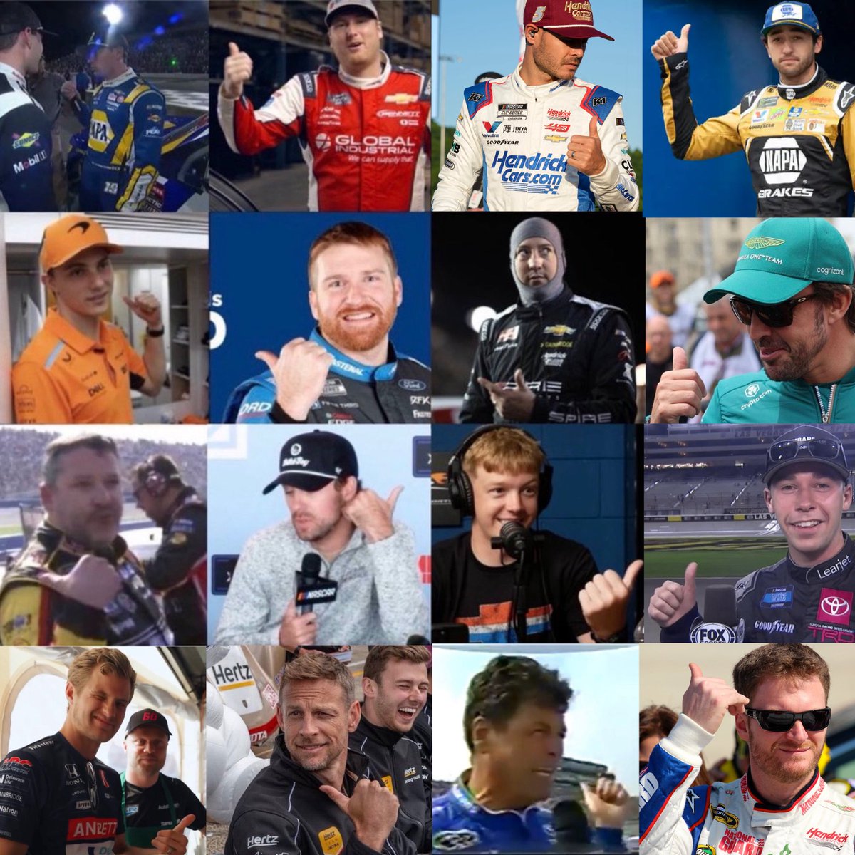 “blaney is getting faster right now”

bro is on 60 LAP OLD TIRES… 😐😐😐