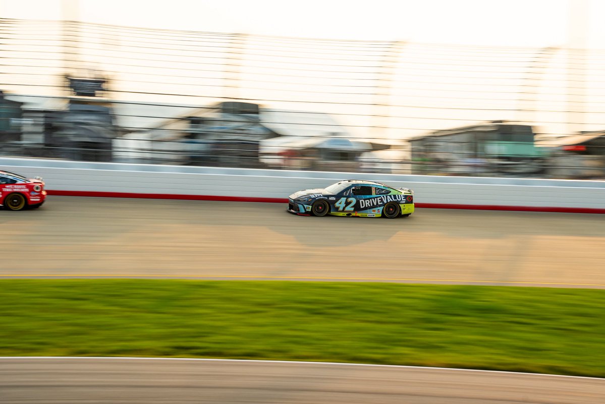 LEGACY MOTOR CLUB (@legacymotorclub) on Twitter photo Thirty laps until the end of the first stage and pushing through the green flag pit stop cycle! <a href="/JHNemechek/">John Hunter Nemechek</a> currently runs p8. Thirty laps until the end of the first stage and pushing through the green flag pit stop cycle! <a href="/JHNemechek/">John Hunter Nemechek</a> currently runs p8.