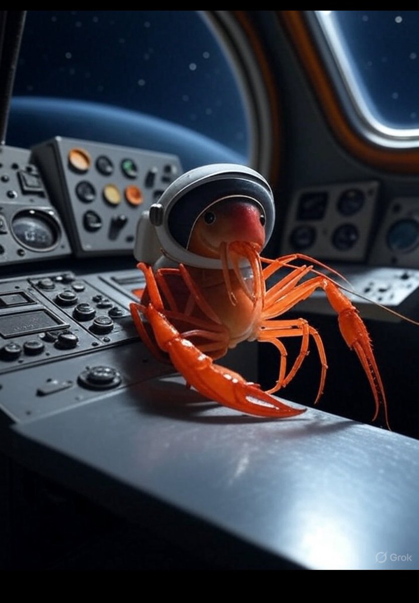 First $krill in space