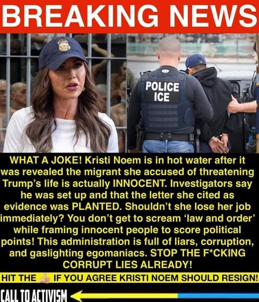 KRISTI NOEM YOU CORRUPT BYTCH. YOU SHOULD BE IN PRISON. YOU SHOULD BE EXILED FOR YOUR CORRUPT CONSPIRACY AND LIES. 
GOD SEES WHAT YOU DID. MAY GOD DEAL WITH YOU AS MUCH AS HE NEEDS TO FOR YOUR ACTIONS. 
YOU ARENT A LAW ABIDING CITIZEN. YOU AREN'T WANTED IN THE USA.