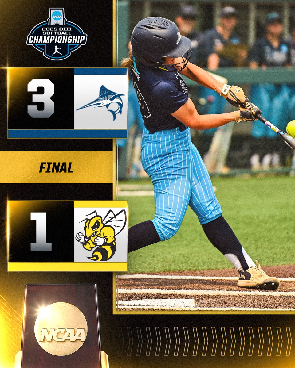 NCAA Division III (@ncaadiii) on Twitter photo 🎉MARLINS ADVANCE🎉
<a href="/vwu_marlins/">Virginia Wesleyan Athletics</a> defeat their conference rival for the seventh time this season to clinch their spot in the champ series!
#WhyD3 | #D3SB 🎉MARLINS ADVANCE🎉
<a href="/vwu_marlins/">Virginia Wesleyan Athletics</a> defeat their conference rival for the seventh time this season to clinch their spot in the champ series!
#WhyD3 | #D3SB