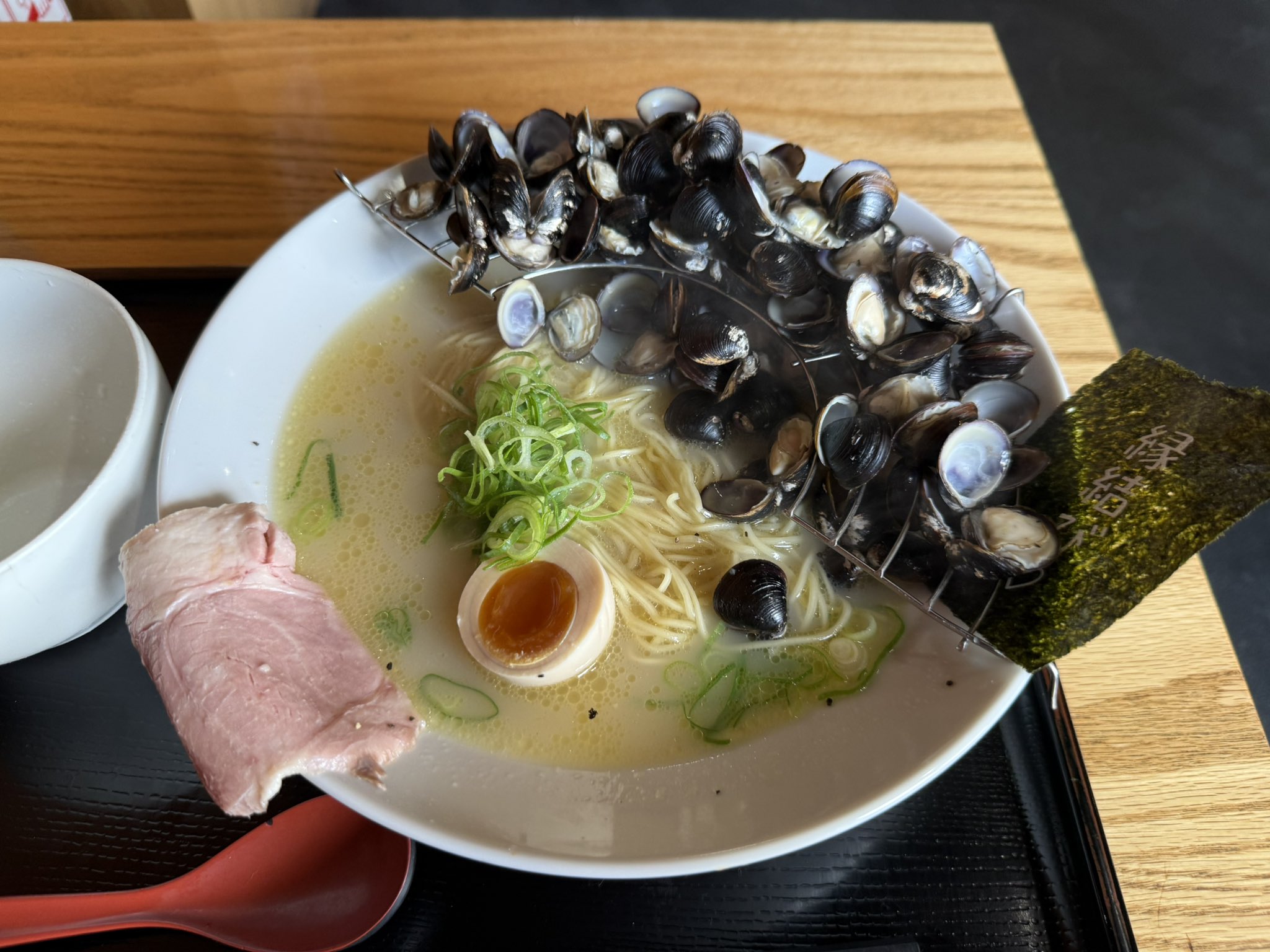 山陰のおみやげ本舗 なかうら / しじみ塩らーめん（かみあり製麺）