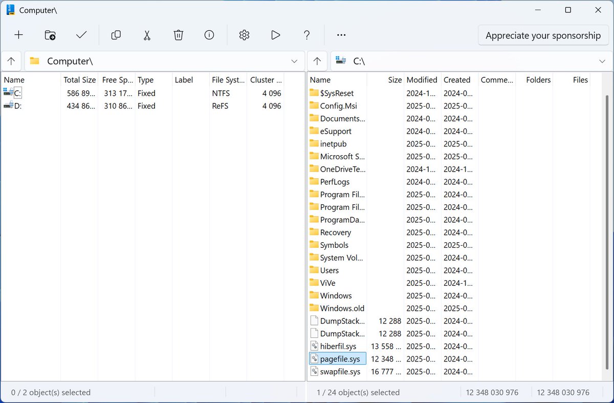 MouriNaruto's tweet image. The XAML-based status bar for NanaZip, contributed by @a_donglee, is ready in the mainline source code, users will start to enjoy that in the next preview release, which will be this summer, a.k.a. August. (I need to do some extra modernization refactoring work for NanaZip.)