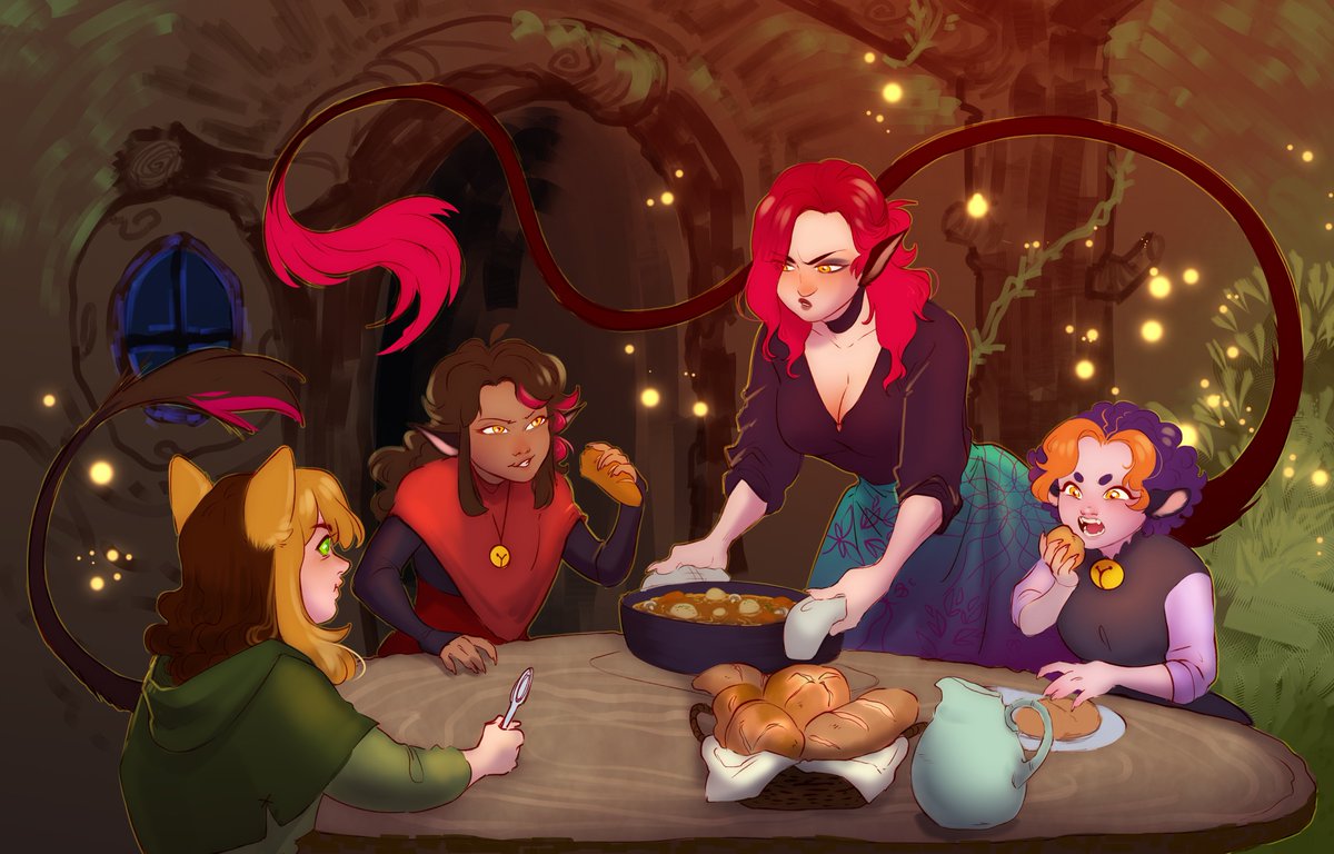 Cursed Forest AU

Thingy i did for the friend's server ongoing event :3