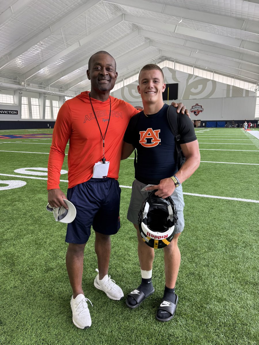 rajecki_will's tweet image. Appreciate Coach @DerrickDnix and @AuburnFootball for the private workout.
@ChiefsRecruits @bsa28_ @CalebJ_Rivals @RustyMansell_ @ChadSimmons_ @najehwilk @ShannonTerry