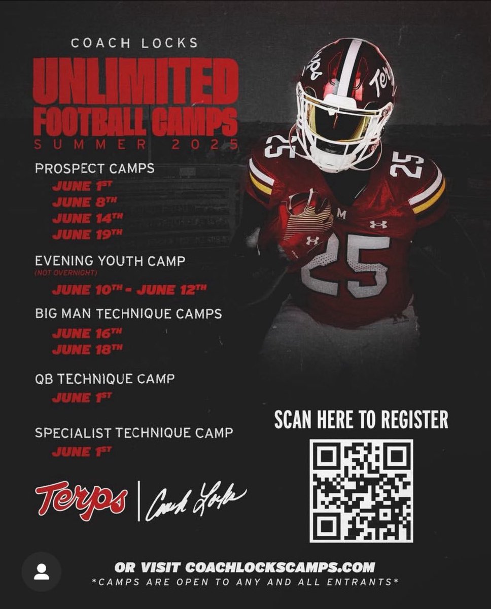 Riley Bates (@riley_bates65) on Twitter photo I will be attending Maryland big man camp june 16, hope to see you there <a href="/broadneckfb/">Broadneck Football</a> I will be attending Maryland big man camp june 16, hope to see you there <a href="/broadneckfb/">Broadneck Football</a>