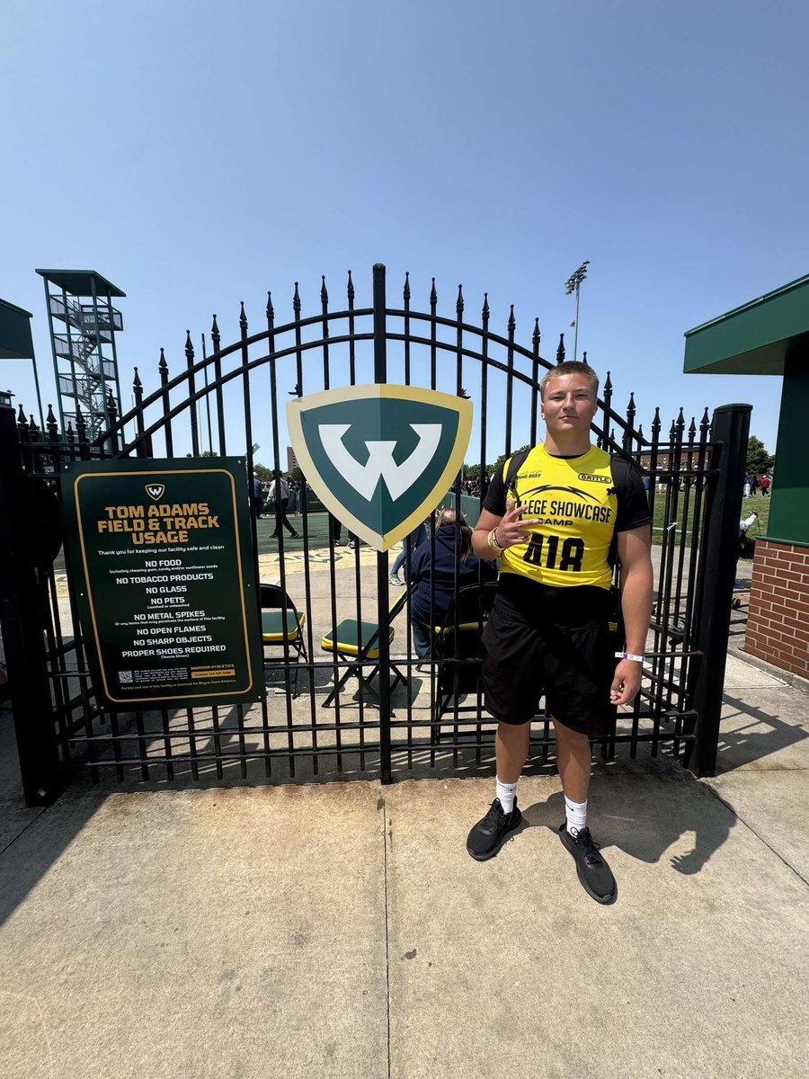 Had a great time competing at the Wayne state national camp! Thank you to all the coaches who were involved and the Wayne state staff.