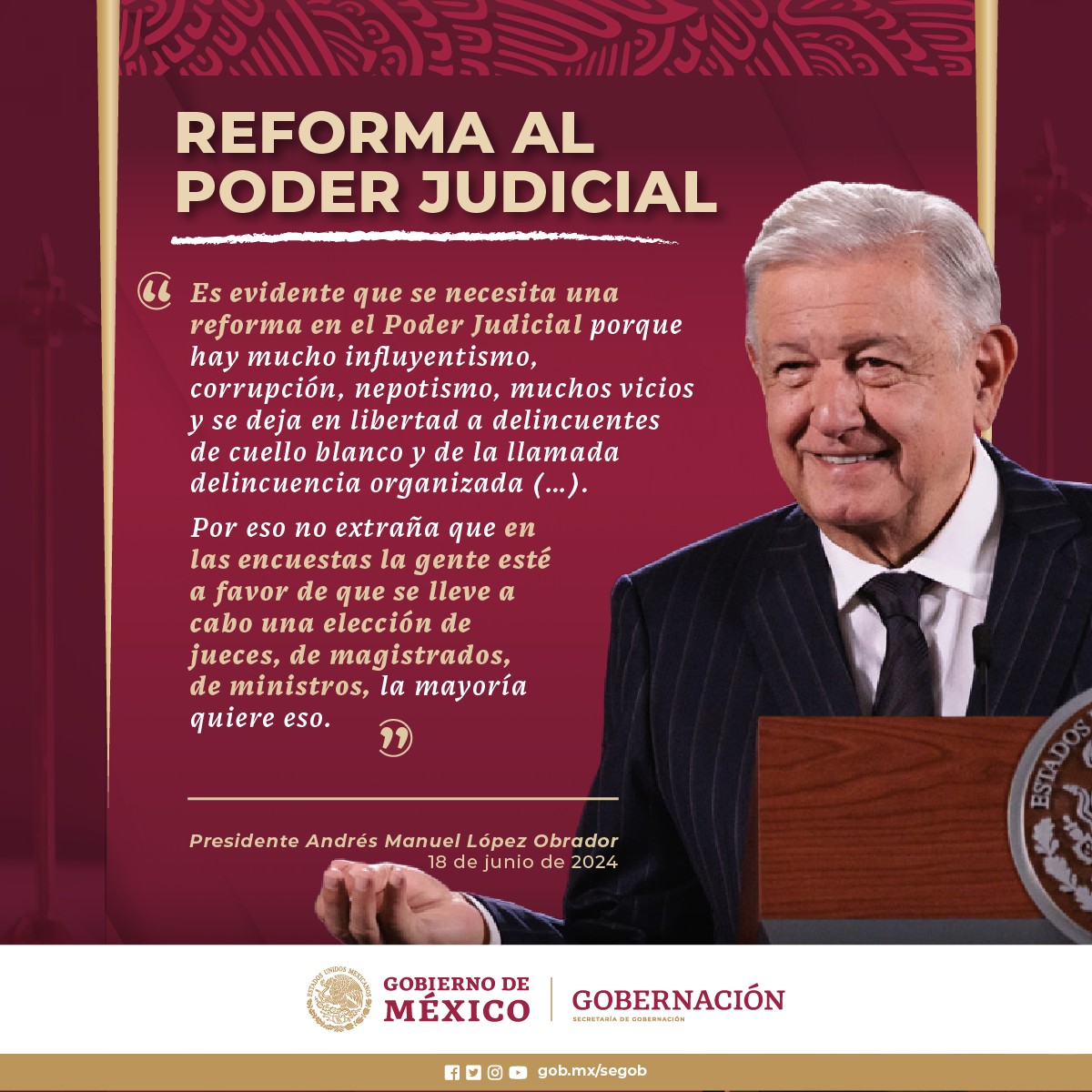 MarlenP43172394's tweet image. #REFORMAALPODERJUDICIALVA #LA4TRANSFORMACIÓNCONTINUA #MORENAELLEGADODEAMLO #LA4TRANSFORMACIÓNCONTINUA #ELPUEBLOPONEELPUEBLOQUITA #NOMENTIRNOROBARNOTRAICIONAR