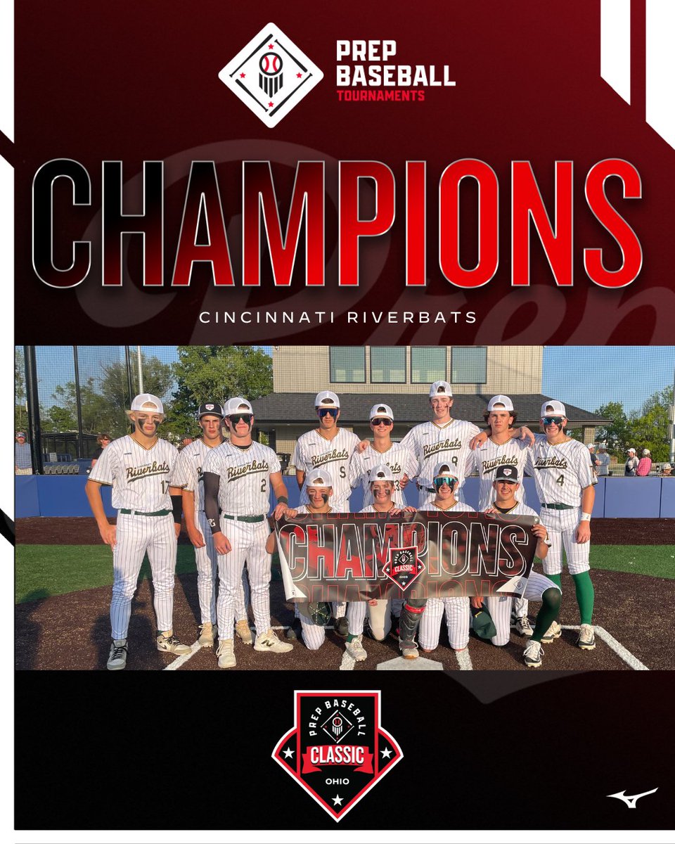 Prep Baseball Ohio (@prepbaseballoh) on Twitter photo ๐ฅTOURNAMENT CHAMPIONS ๐ฅ
Cincinnati Riverbats | <a href="/cincyriverbats/">Cincinnati Riverbats</a>
Championship Game MVP - Jireh Garnica
๐ PBT Ohio Summer Classic๐
โพ๏ธ 15U Champions
๐
5/29-6/1
๐ Columbus, OH
<a href="/PBRTournaments/">Prep Baseball Tournaments</a> | <a href="/PrepBaseOHScout/">Prep Baseball Ohio Scouting Coverage</a> | <a href="/PBCbus/">Prep Baseball Columbus</a> ๐ฅTOURNAMENT CHAMPIONS ๐ฅ
Cincinnati Riverbats | <a href="/cincyriverbats/">Cincinnati Riverbats</a>
Championship Game MVP - Jireh Garnica
๐ PBT Ohio Summer Classic๐
โพ๏ธ 15U Champions
๐
5/29-6/1
๐ Columbus, OH
<a href="/PBRTournaments/">Prep Baseball Tournaments</a> | <a href="/PrepBaseOHScout/">Prep Baseball Ohio Scouting Coverage</a> | <a href="/PBCbus/">Prep Baseball Columbus</a>