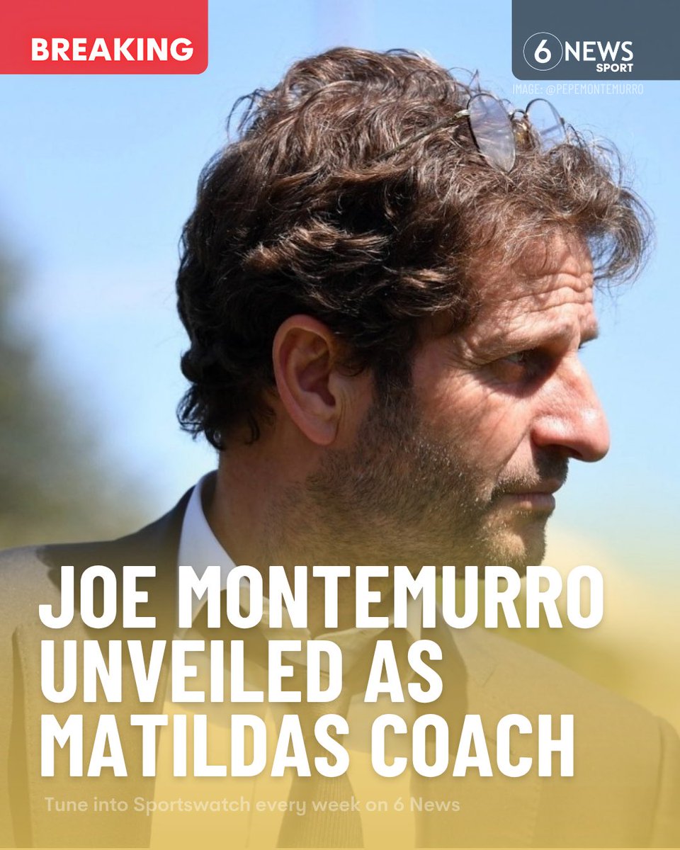 #BREAKING 🚨 The worst-kept football secret is out: Joe Montemurro is the new head coach of the Matildas

After months of speculation, Montemurro will finally take the reins of the national team after early links to the manager had him in the front seat for many months