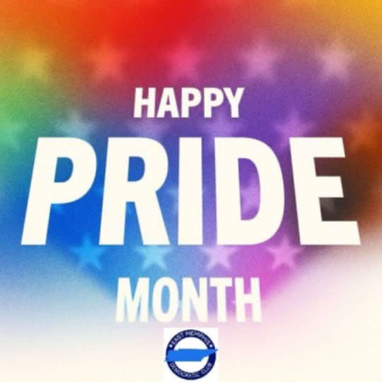 Happy Pride month from myself and the <a href="/EastMemphisDems/">EastMemphisDems</a>!