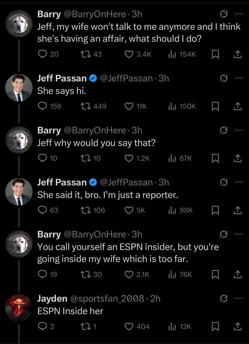 Every so often, this place has a thread where each reply somehow tops the last.