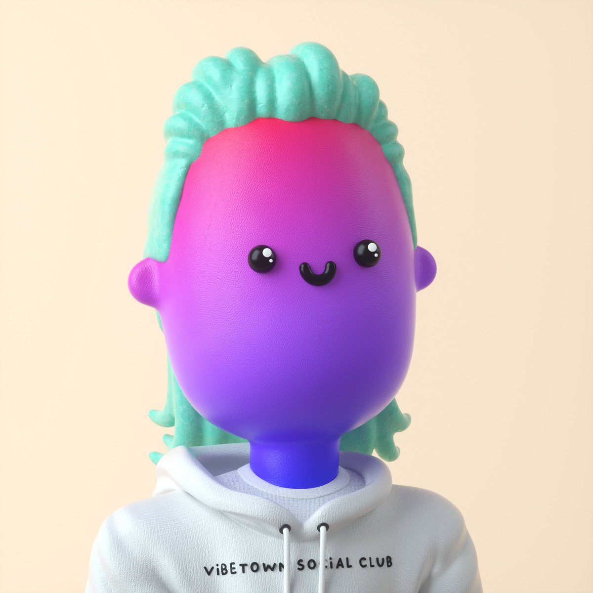 This sweatshirt has the hardest VIBES🤙+1 and 3 badges (Mullet, VSC, 5⭐️gradient) @GoodVibesssClub #GVC #LFV