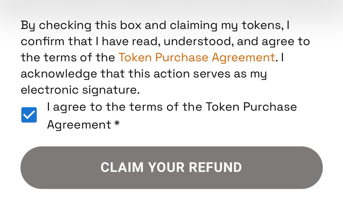 After few months, I’m just checking my kinto sale, I haven’t logged in the ICO site to check/claim my tokens. Since I was preparing to hold for long considering the price action. 

Just checked now, and I get “Refund” 

I bidded at $10 during sale. 

This means my sale was