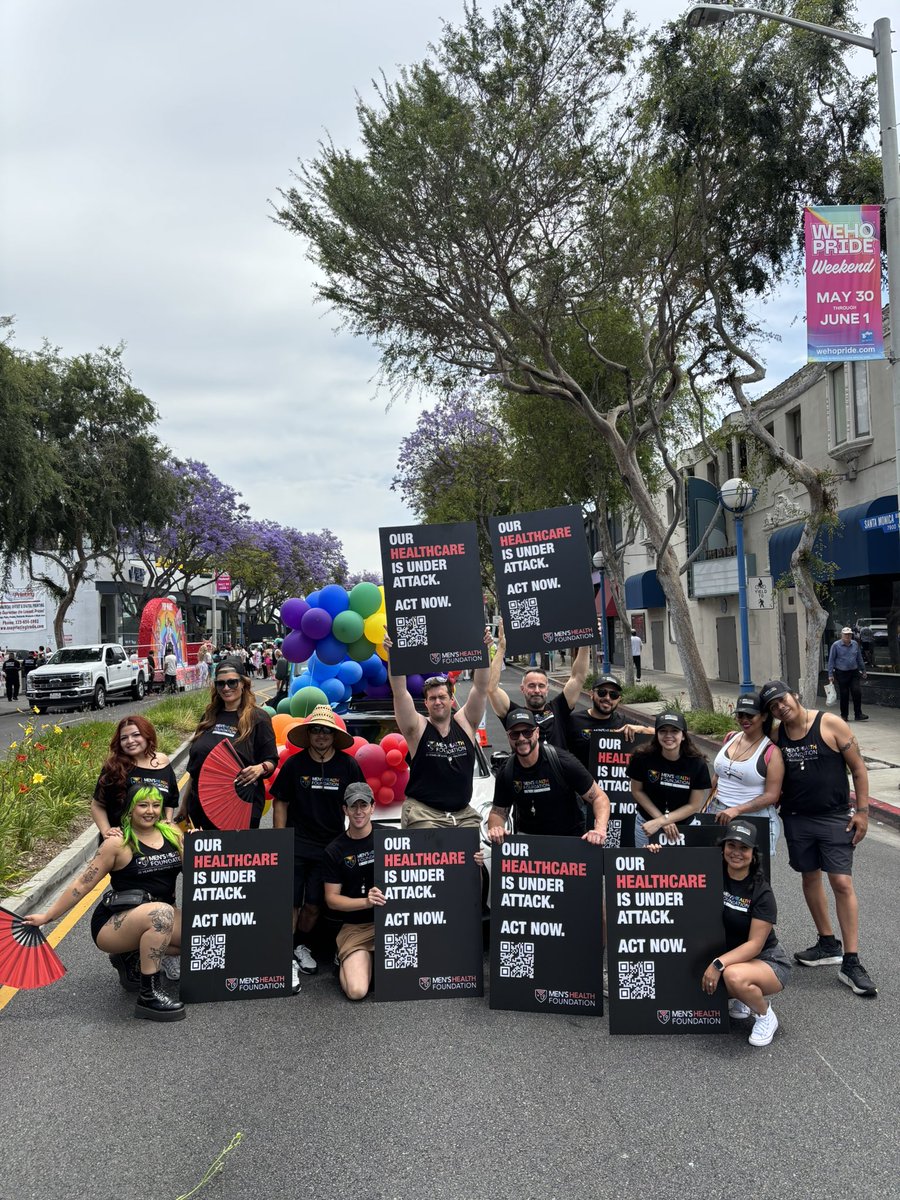 WeHo Pride was unforgettable! 🏳️‍🌈

This year, we chose to celebrate pride as a vision of unity and stand firm against threats to the health of our nation that will only divide us further. Visit ourcommunityisunderattack.org to build a future of equitable healthcare with us. ❤️