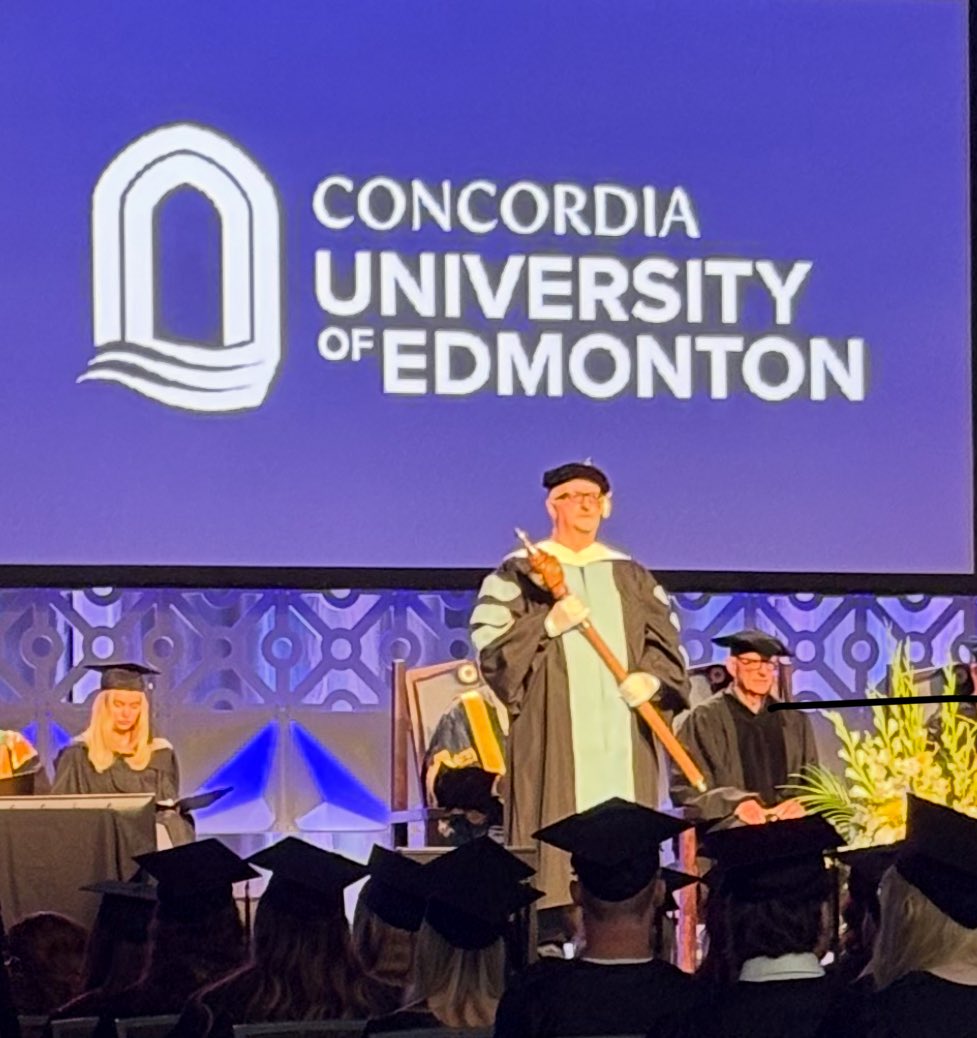 CusackTim's tweet image. Proud Dad and Dean moment! It was so wonderful to place the B.Ed hood on my youngest son yesterday as he completed the program at CUE with high distinction. Wishing him many years of joy and happiness as he embarks upon his teaching career! #teaching #convocation