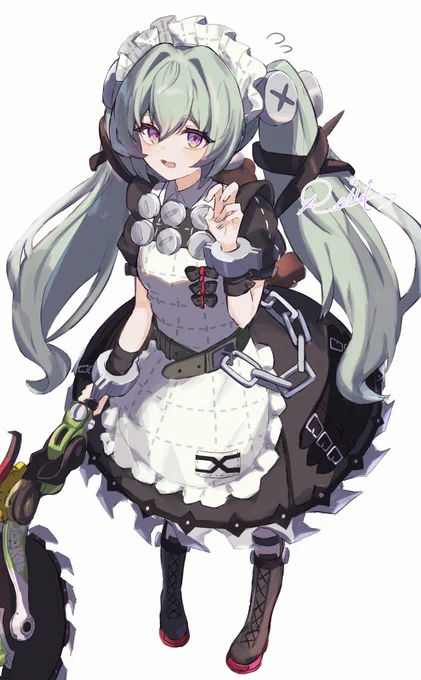 カリンちゃんハピバ!いつも全てのコンテンツで敵を切断してくれてありがとう #zzzero #ゼンゼロ