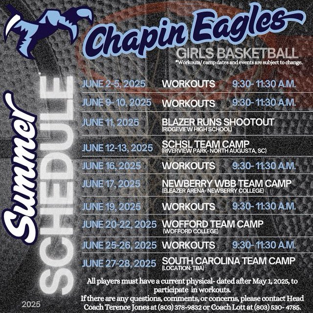 It’s time to work!!! Coaches come check us out. We have some very talented players in our program