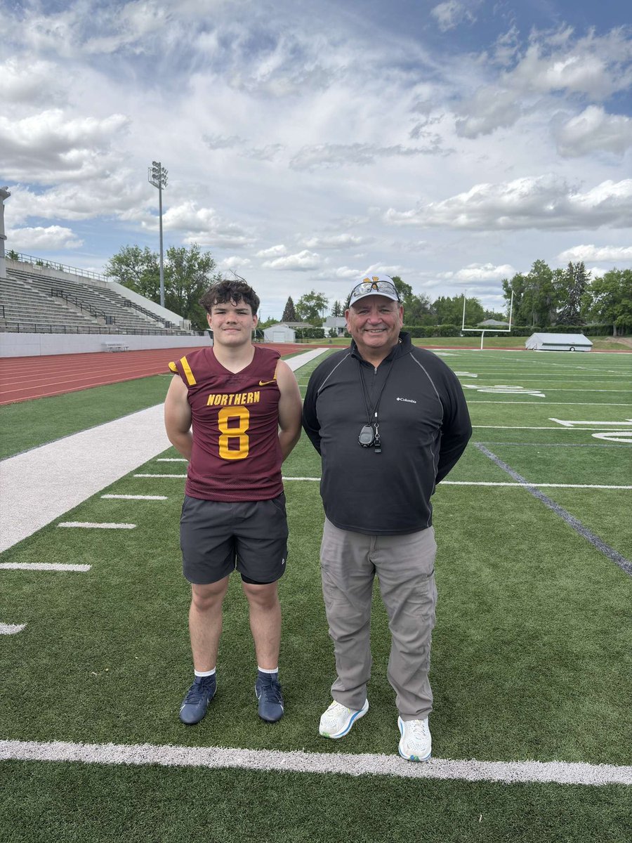 Mason Cannon (@masoncannon0) on Twitter photo Thank you <a href="/Coachsouers/">Jerome Souers</a> for hosting a camp at our home field! Another thank you to <a href="/coachnewmanj/">Coach Joe Newman</a> for helping all the RBs in drills!! Thank you to all the other coaches for volunteering your time!
<a href="/Coach_Brooks15/">Coach Brooks</a>
<a href="/CoachSandau/">Coach Dave Sandau</a>
<a href="/CoachWampMSUN/">Coach Wampler</a> Thank you <a href="/Coachsouers/">Jerome Souers</a> for hosting a camp at our home field! Another thank you to <a href="/coachnewmanj/">Coach Joe Newman</a> for helping all the RBs in drills!! Thank you to all the other coaches for volunteering your time!
<a href="/Coach_Brooks15/">Coach Brooks</a>
<a href="/CoachSandau/">Coach Dave Sandau</a>
<a href="/CoachWampMSUN/">Coach Wampler</a>