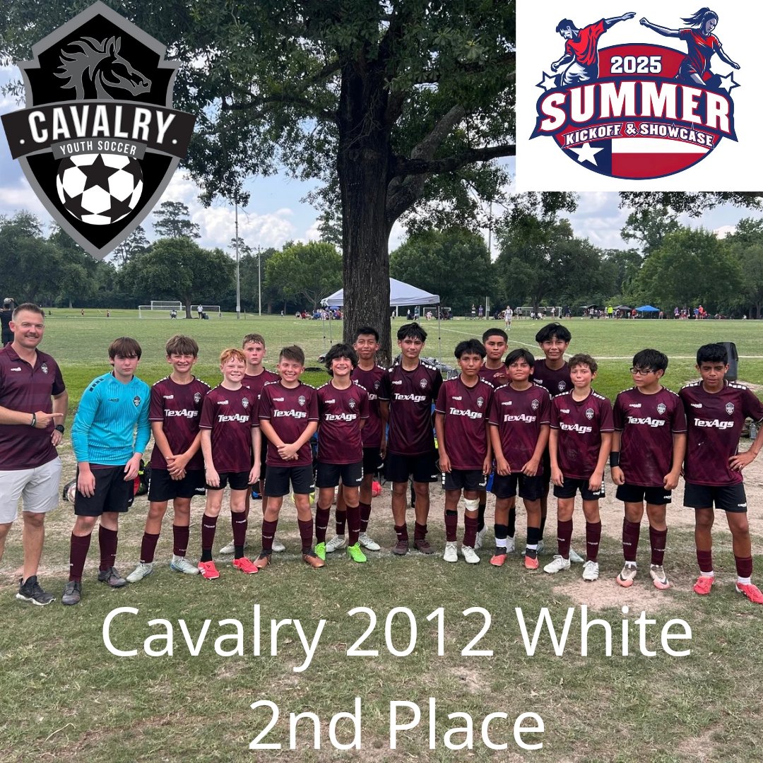 Shoutout to 2014 Black and 2012 White for an awesome tournament weekend! You guys played amazing! Congratulations 🎊 👏 
#cavalryproud #cavalryyouthsoccer #cavalrystrong #cavalryyouth #cavalrysoccer #soccerclub #soccerfamily #soccermom #sportsmom #sundayvibes #sundayfunday #bcstx