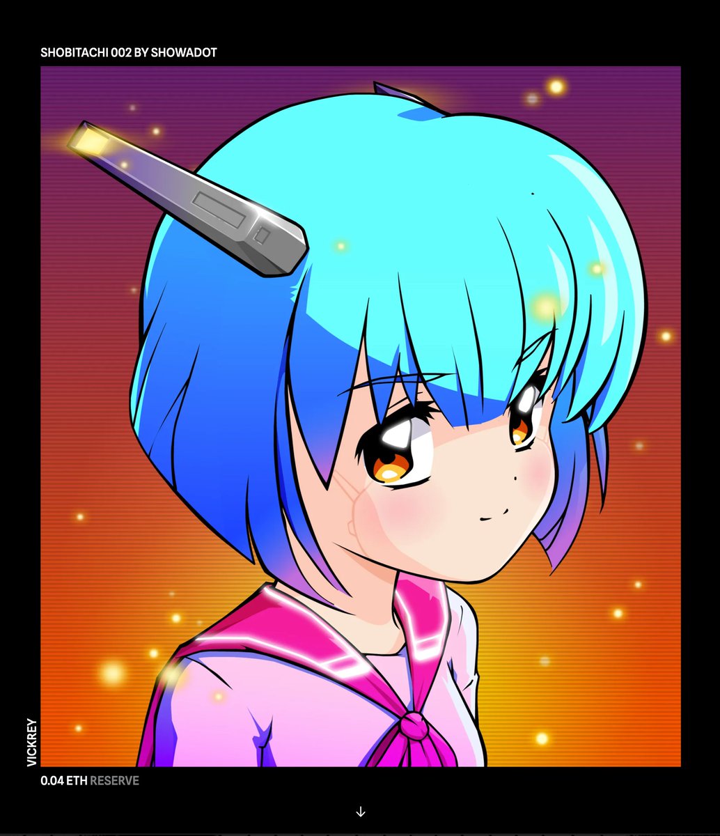 We launched Vickrey auction for SHOBITACHI 002 on <a href="/sealed_art/">Sealed</a>