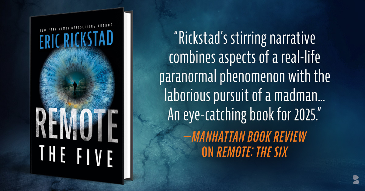 Blackstone Publishing (@blackstoneaudio) on Twitter photo Did you devour #REMOTETHESIX by <a href="/nytimes/">The New York Times</a> bestselling author @EricRickstad? #REMOTETHEFIVE, book 2 in the #RemoteSeries (narrated by #AriFliakos) is out 7/8!🔥
AMZ: amazon.com/Remote-Five-Er…
B&N: barnesandnoble.com/w/remote-eric-…
APPLE: books.apple.com/us/audiobook/r…?
INDIE: blackstonepublishing.com/products/book-… Did you devour #REMOTETHESIX by <a href="/nytimes/">The New York Times</a> bestselling author @EricRickstad? #REMOTETHEFIVE, book 2 in the #RemoteSeries (narrated by #AriFliakos) is out 7/8!🔥
AMZ: amazon.com/Remote-Five-Er…
B&N: barnesandnoble.com/w/remote-eric-…
APPLE: books.apple.com/us/audiobook/r…?
INDIE: blackstonepublishing.com/products/book-…